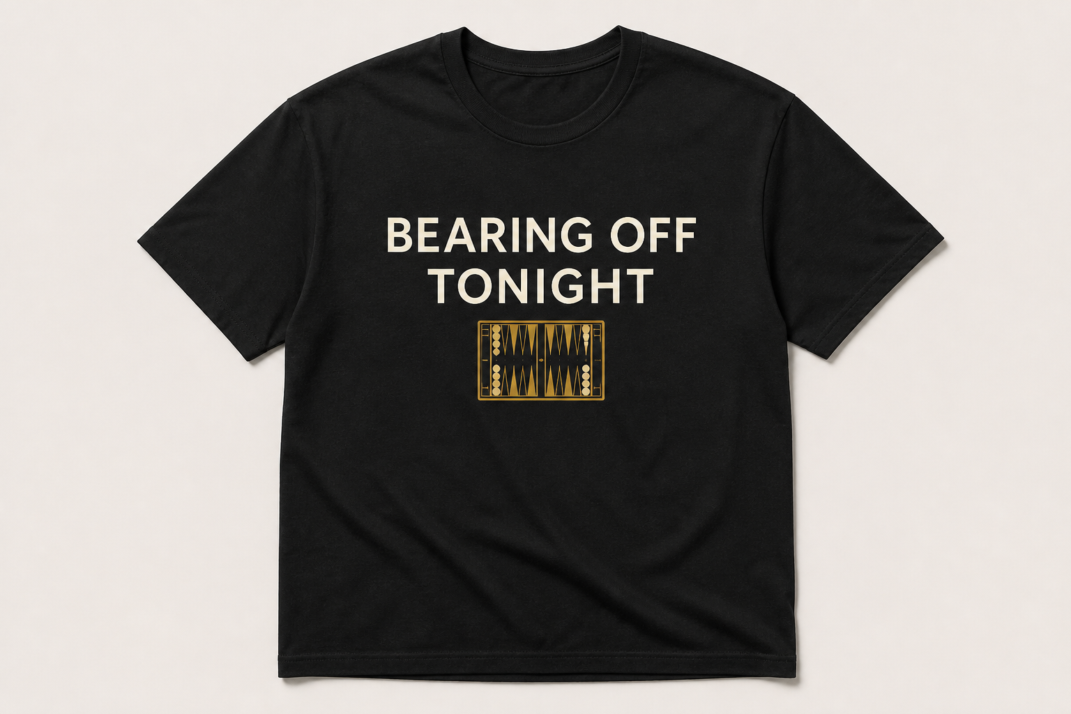 Comfort Colors tee: Bearing Off Tonight