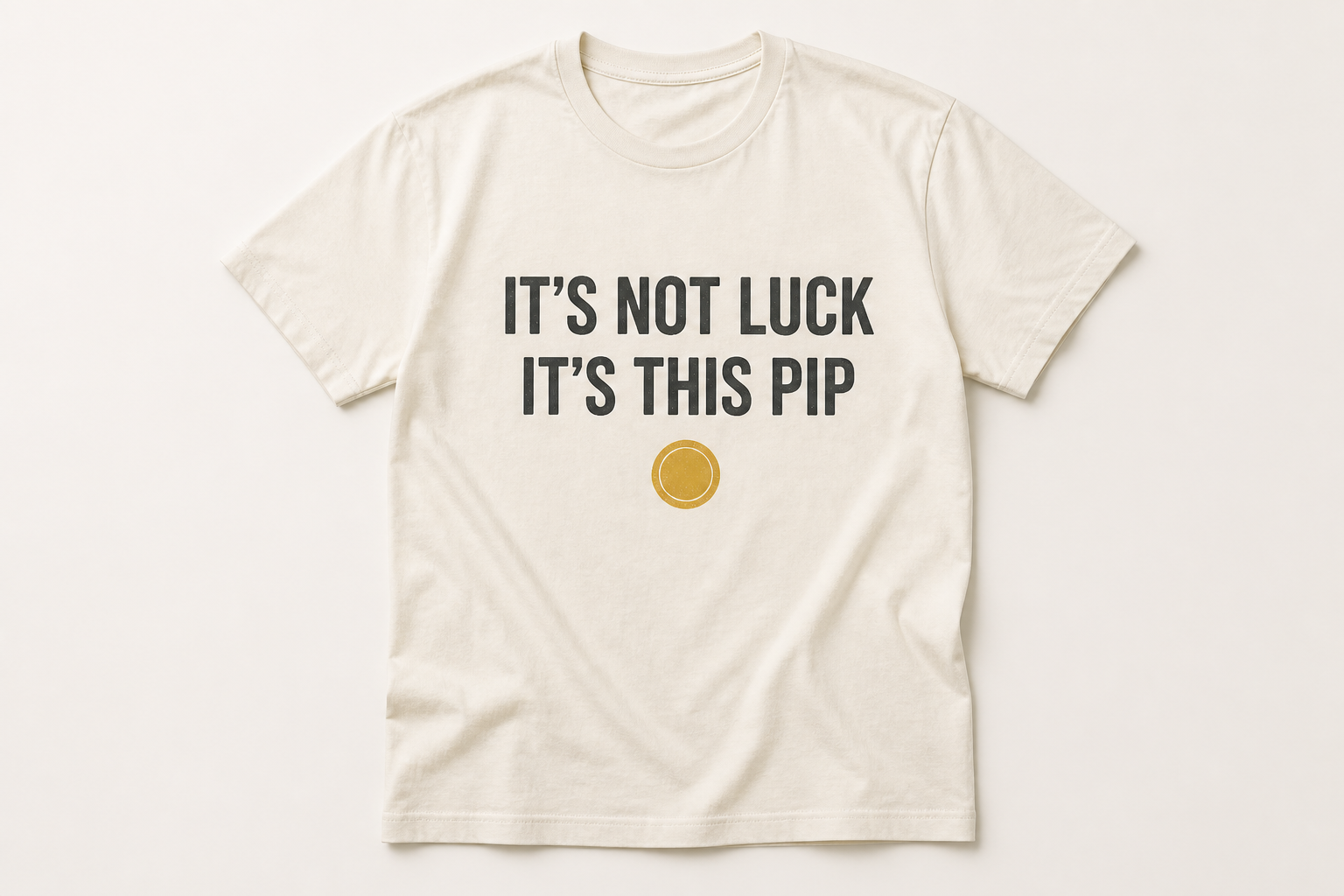 Comfort Colors tee: It's Not Luck, It's This Pip